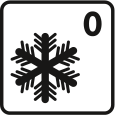 Frost resistance: 0 °C